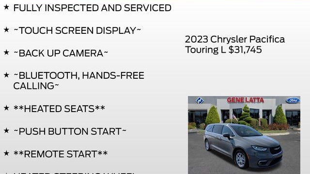 2023 Chrysler Pacifica Touring L