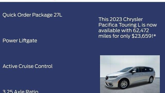 2023 Chrysler Pacifica Touring L