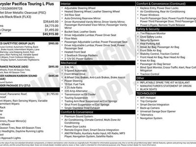 2019 Chrysler Pacifica Touring L Plus 4DR Mini-Van