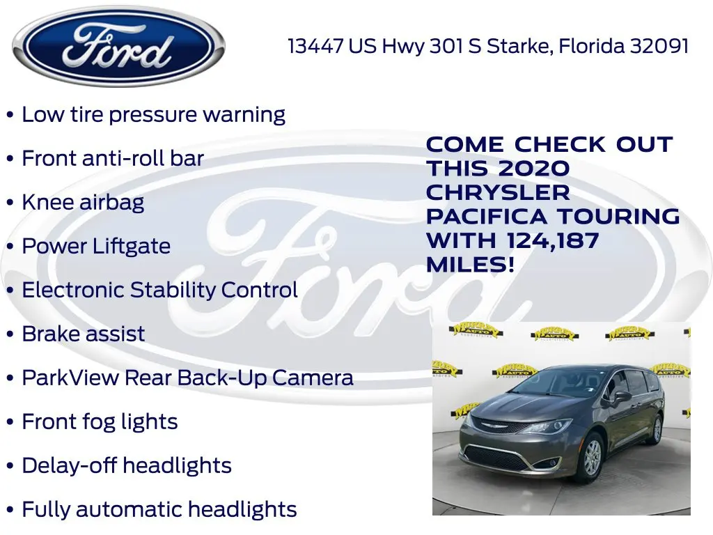 2020 Chrysler Pacifica - $12,867