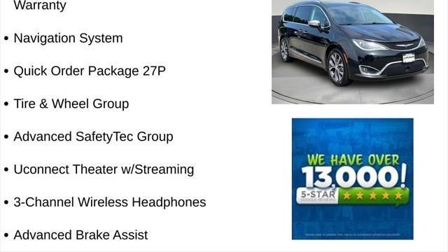 2018 Chrysler Pacifica Limited