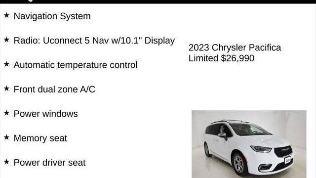 2023 Chrysler Pacifica Limited