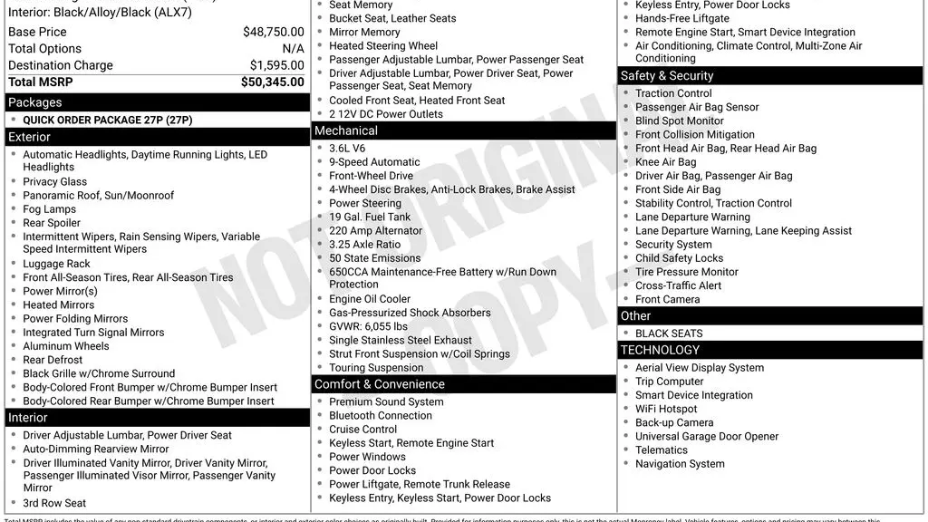 2022 Chrysler Pacifica Limited