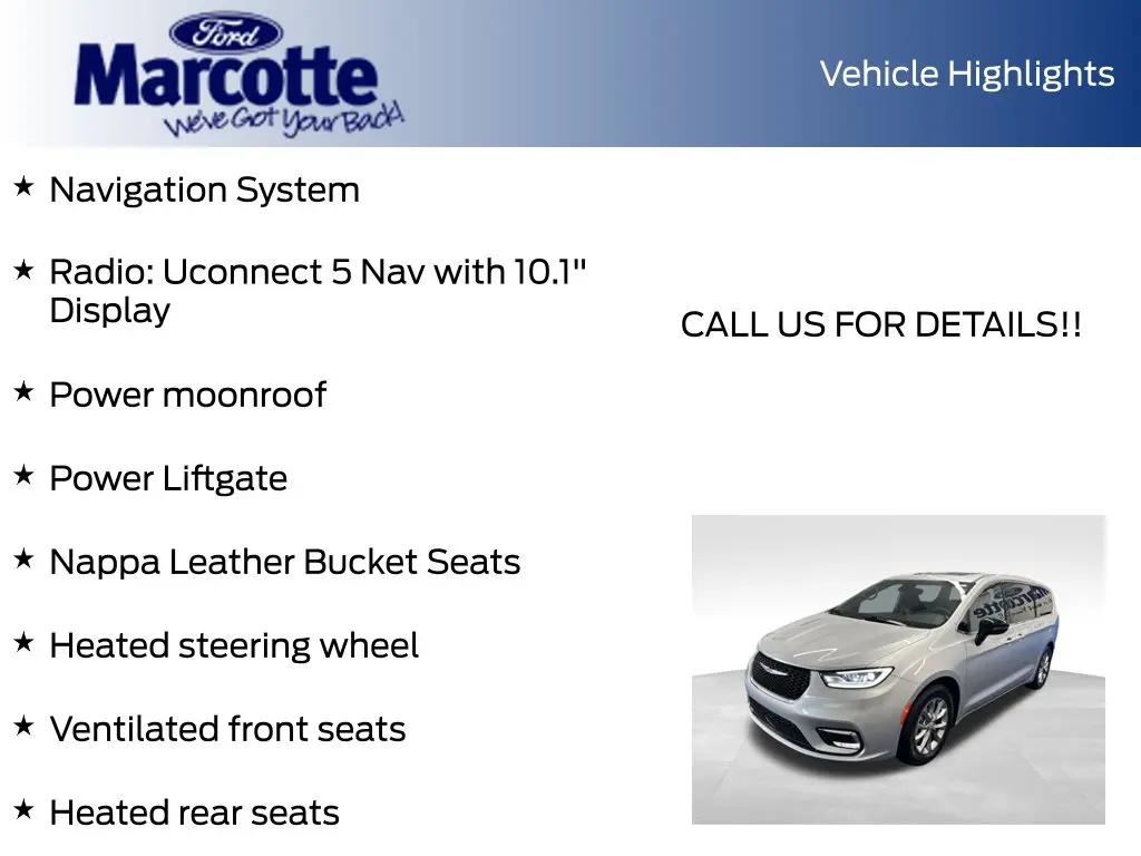 2026 Chrysler Pacifica - $31,995