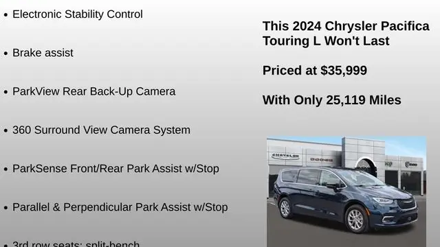 2024 Chrysler Pacifica Touring L