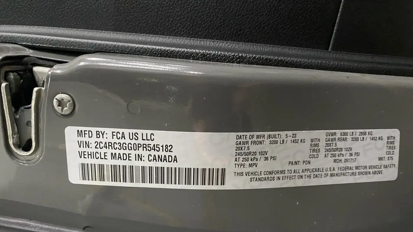 2023 Chrysler Pacifica Limited