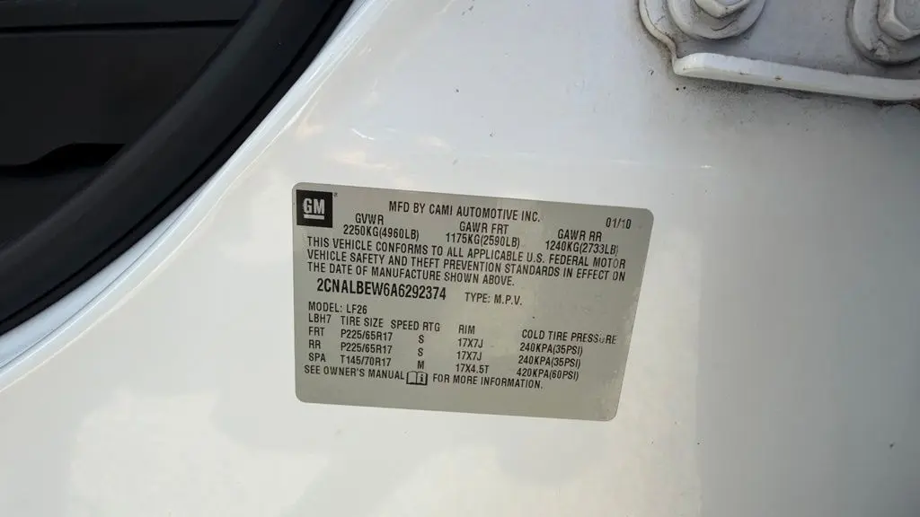 2010 Chevrolet Equinox LS
