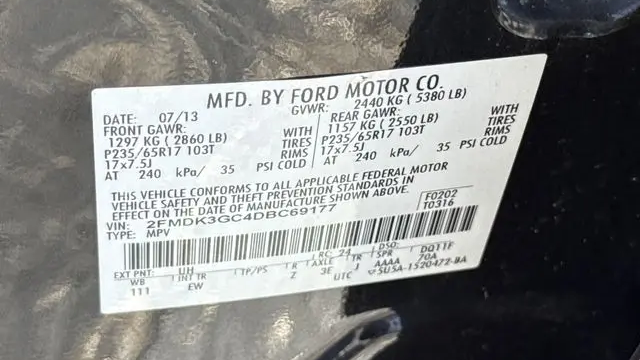2013 Ford Edge SE