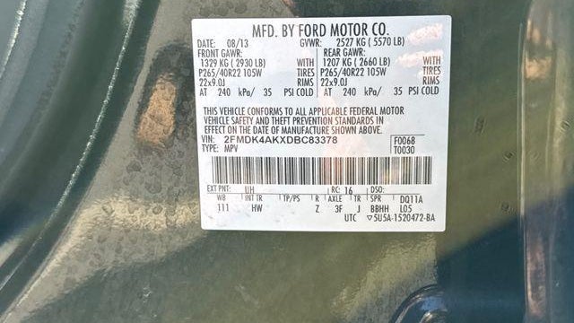 2013 Ford Edge Sport