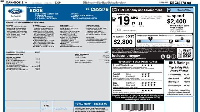 2013 Ford Edge Sport