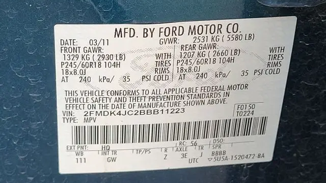 2011 Ford Edge SEL