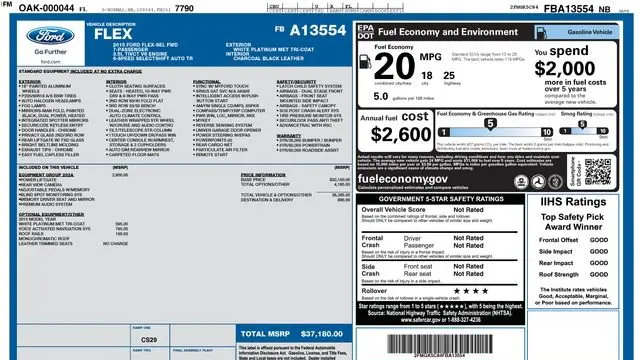 2015 Ford Flex SEL