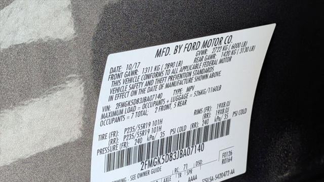2018 Ford Flex Limited