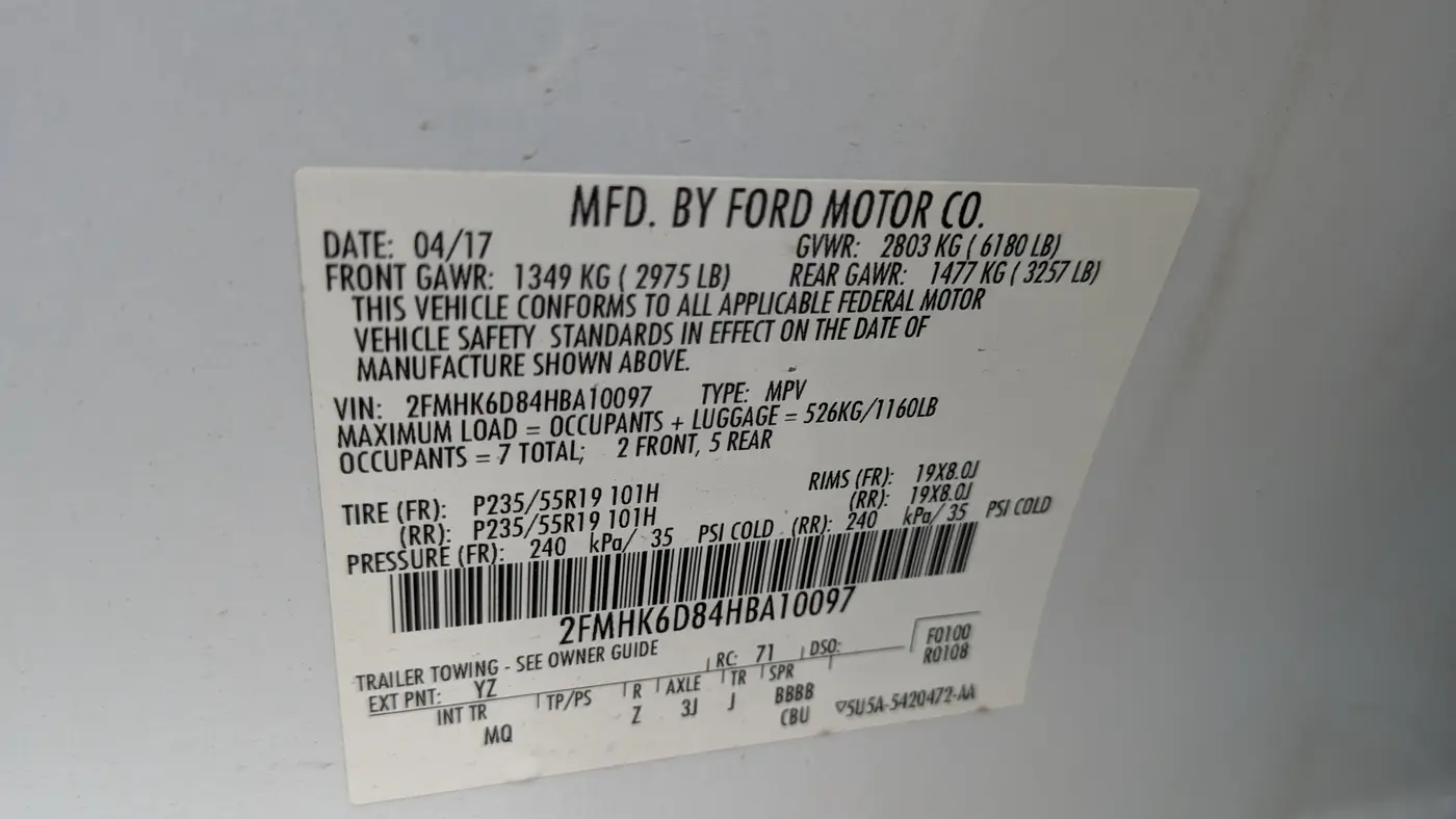 2017 Ford Flex Limited