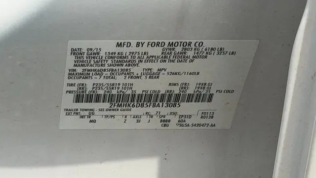 2015 Ford Flex Limited