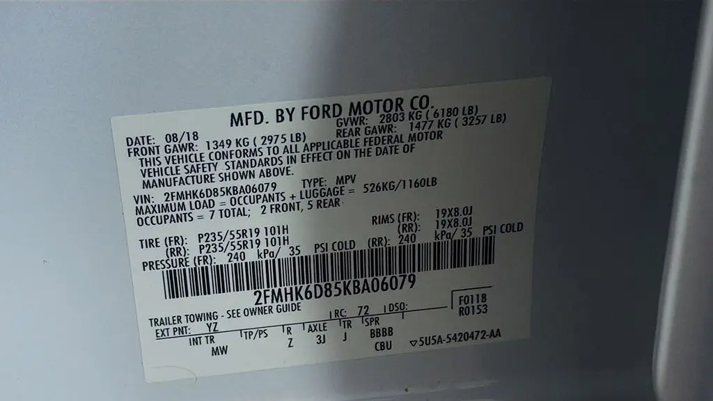 2019 Ford Flex Limited