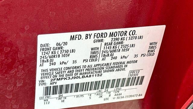 2020 Ford Edge ST Line