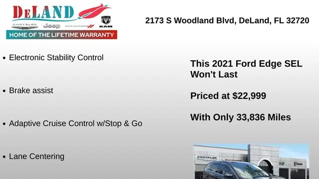 2021 Ford Edge SEL