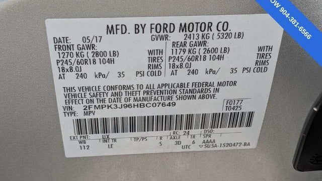 2017 Ford Edge SEL