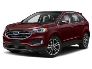 2020 Ford Edge with Burgundy Velvet Metallic Tinted Clearcoat Exterior