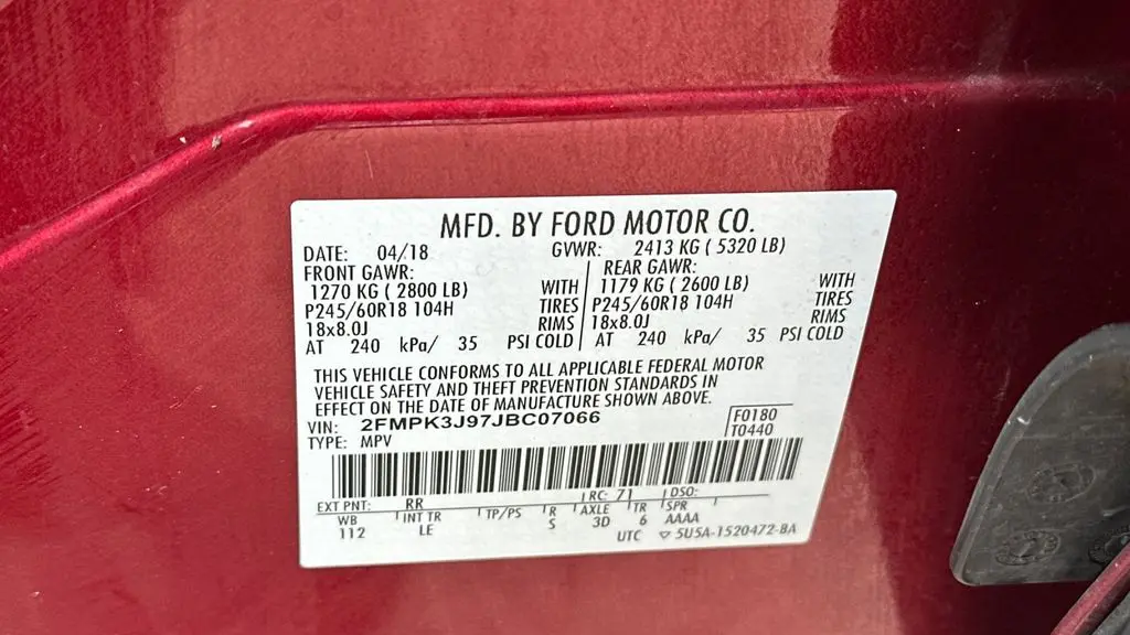 2018 Ford Edge SEL
