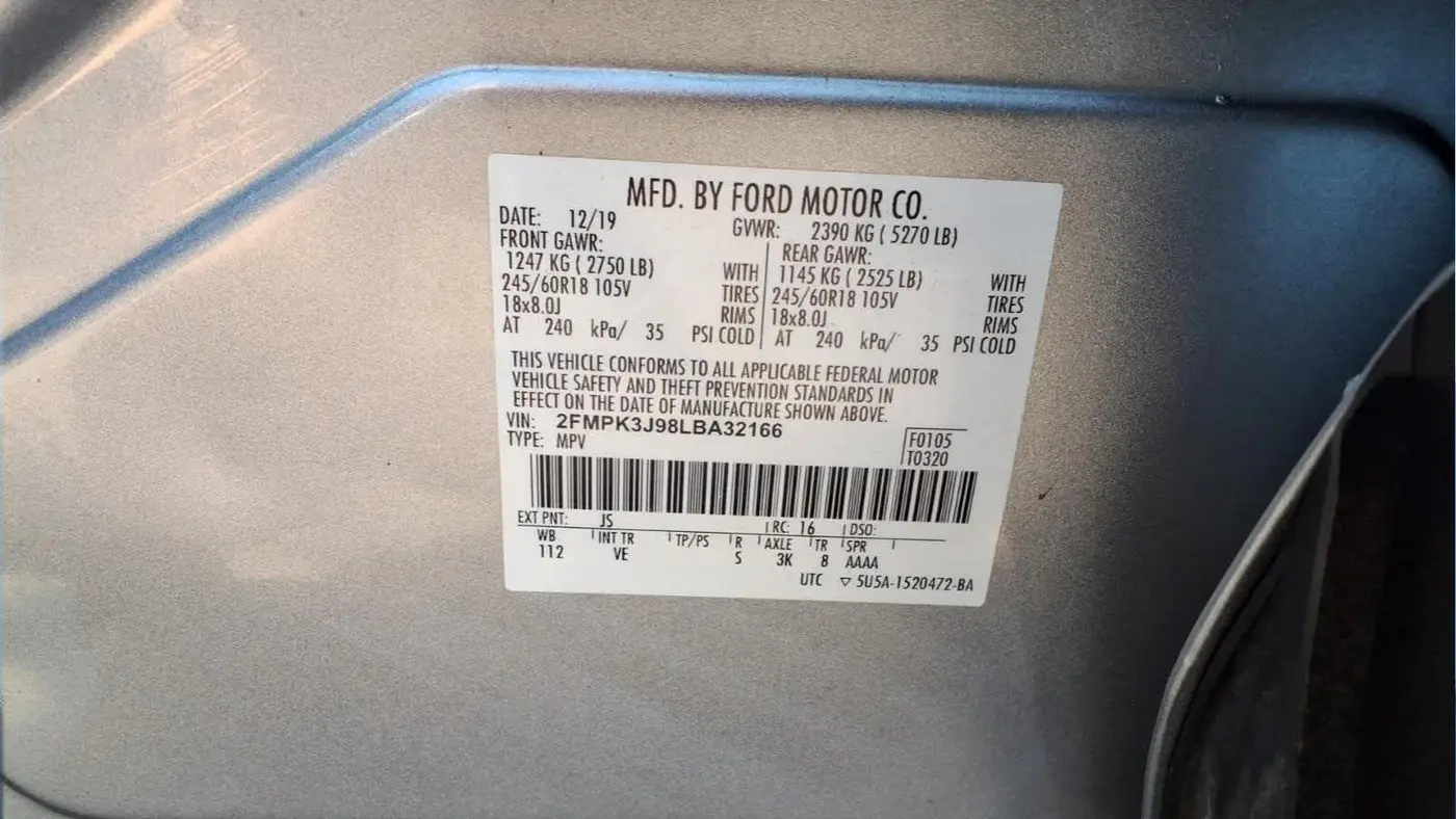 2020 Ford Edge ST Line