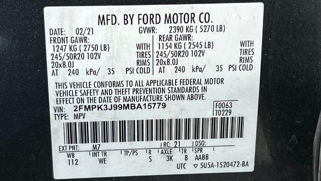 2021 Ford Edge SEL