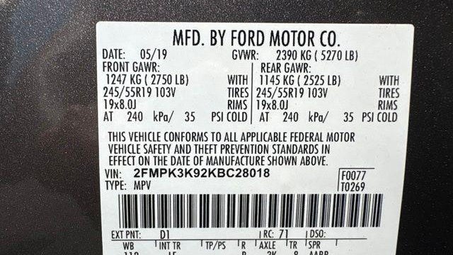 2019 Ford Edge Titanium