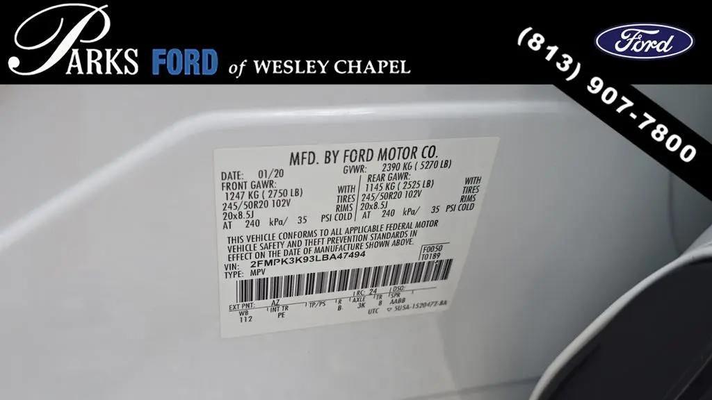 2020 Ford Edge Titanium
