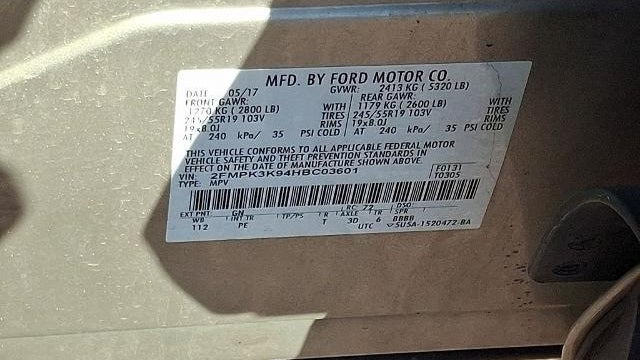 2017 Ford Edge Titanium