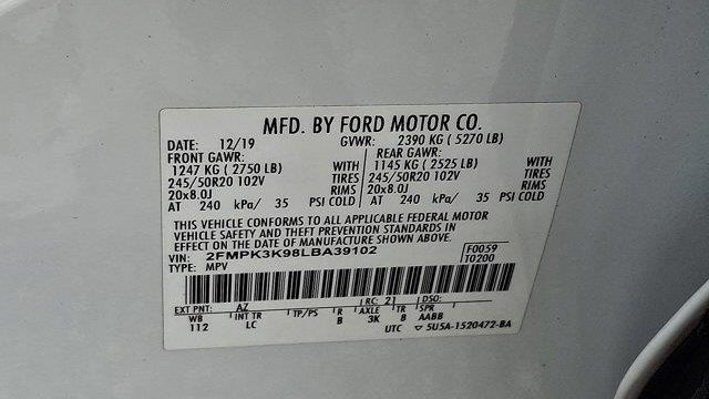 2020 Ford Edge Titanium