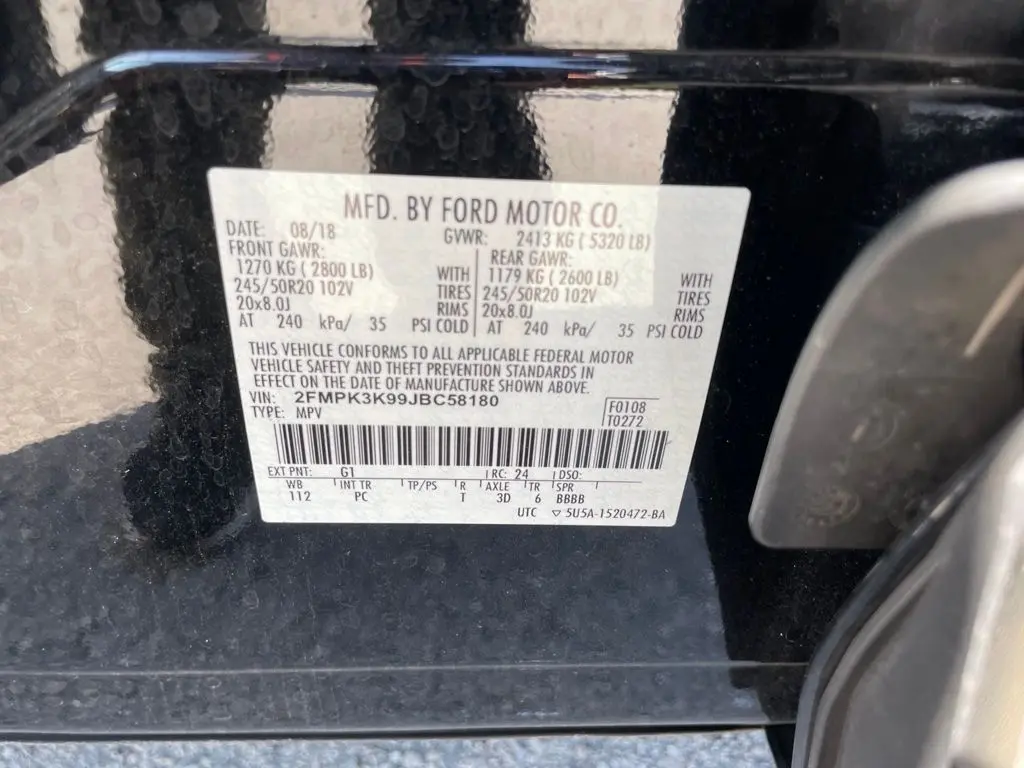 2018 Ford Edge - $13,497