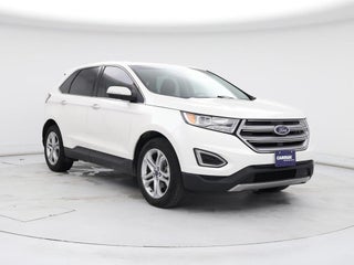 2018 Ford Edge with White Platinum Metallic Tri-Coat Exterior