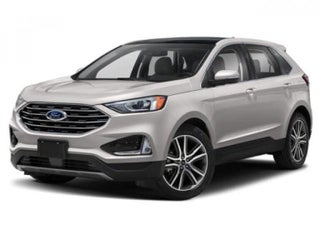 2020 Ford Edge with Star White Metallic Tri-Coat Exterior