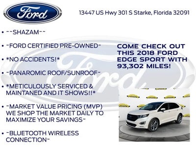 2018 Ford Edge AWD Sport 4DR Crossover