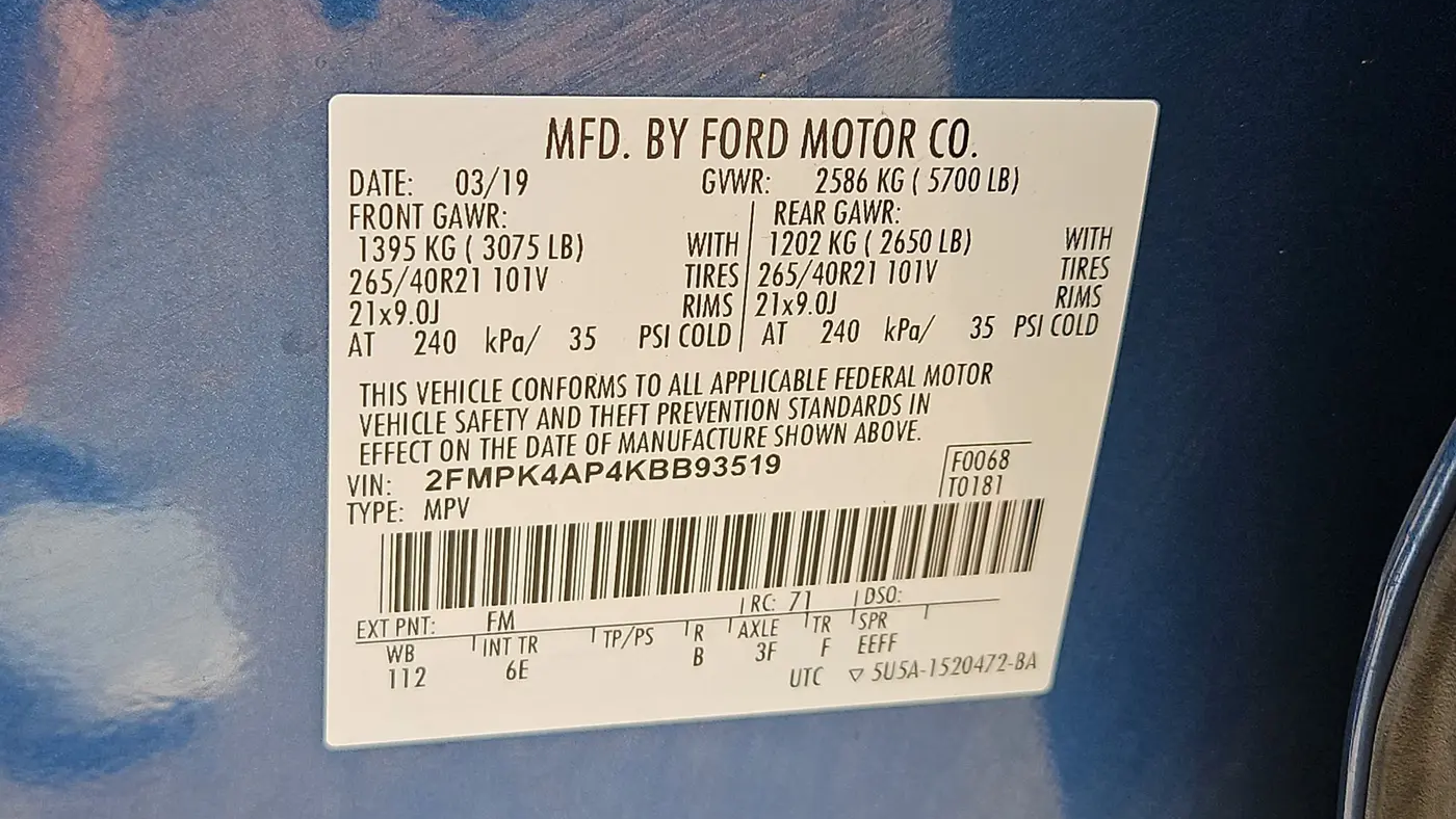 2019 Ford Edge ST