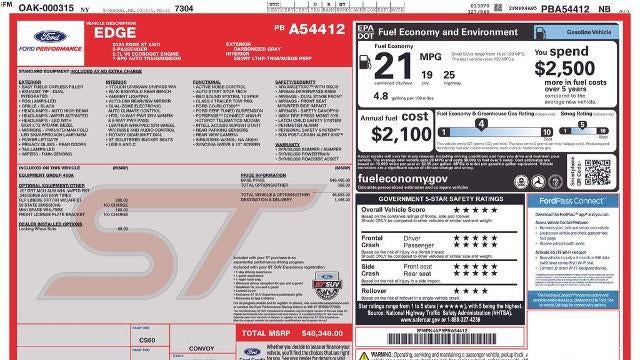 2023 Ford Edge ST