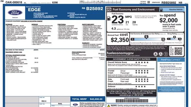 2024 Ford Edge SE