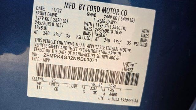 2022 Ford Edge SE