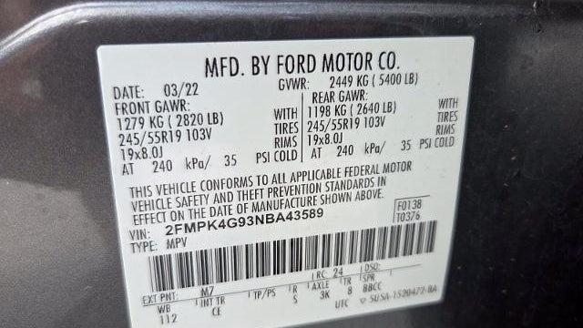 2022 Ford Edge SE