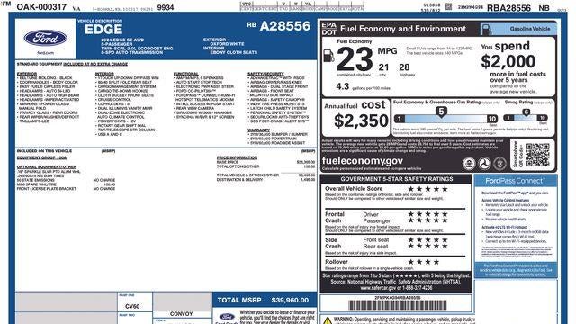 2024 Ford Edge SE