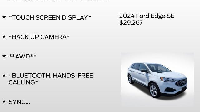 2024 Ford Edge SE