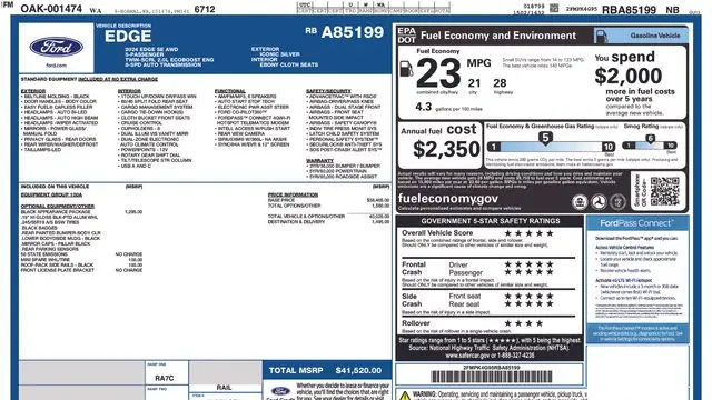 2024 Ford Edge SE