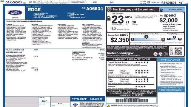 2024 Ford Edge SE