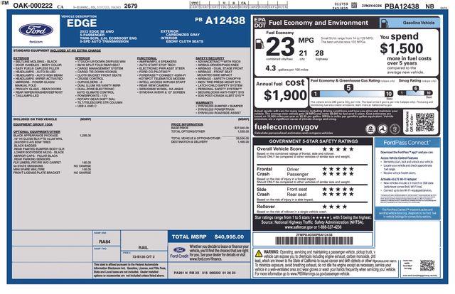 2023 Ford Edge - $24,985