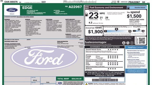 2023 Ford Edge SE