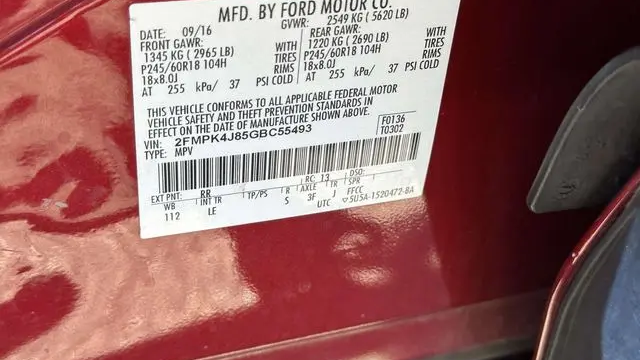 2016 Ford Edge SEL