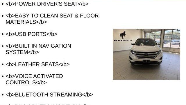 2018 Ford Edge SEL