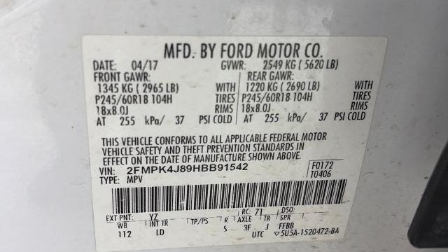 2017 Ford Edge SEL