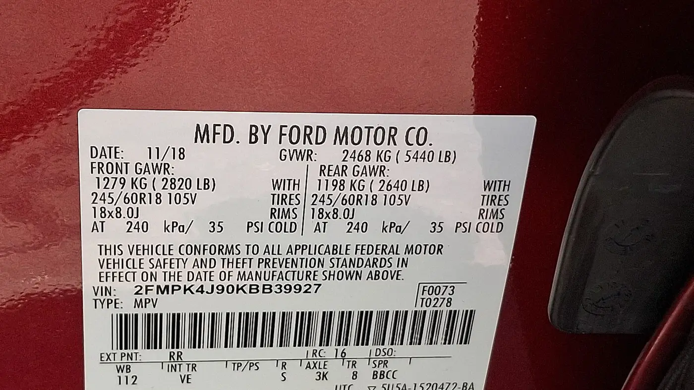 2019 Ford Edge SEL